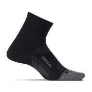FEETURES CALCETINES ELITE ULTRA LIGHT QUARTER - WHITE/BLACK