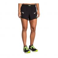 PANTALON CORTO BROOKS CARBONITE 4" MUJER