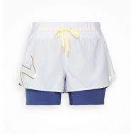 PANTALON CORTO NEW BALANCE PRINTED IMPACT RUN 2IN1 MUJER