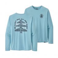 CAMISETA MANGA LARGA PATAGONIA CAPILENE COOL DAILY GRAPHIC