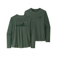 CAMISETA MANGA LARGA PATAGONIA CAPILENE COOL DAILY GRAPHIC
